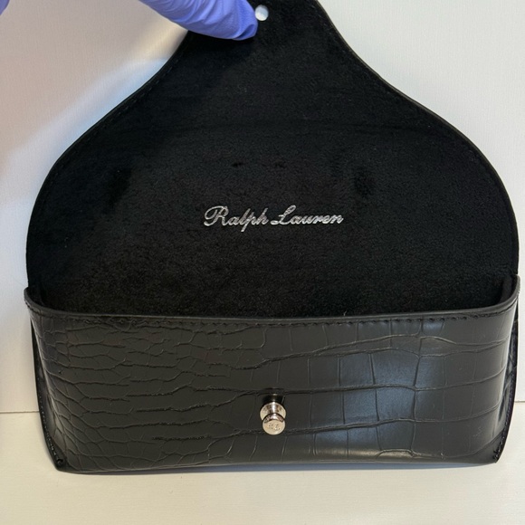 Ralph Lauren Black Sunglasses Case - Picture 1 of 8